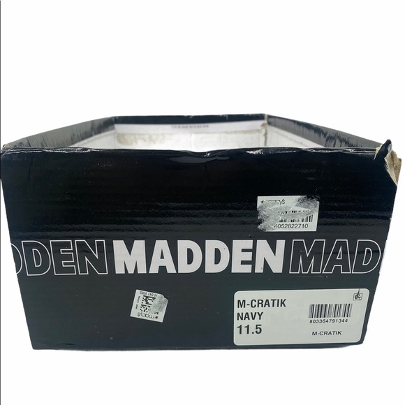 Steve Madden Cratik Leather Derby Navy Shoes